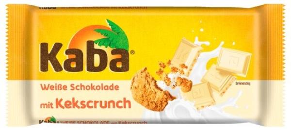 Kaba - Weiße Schokolade mit Kekscrunch 90g